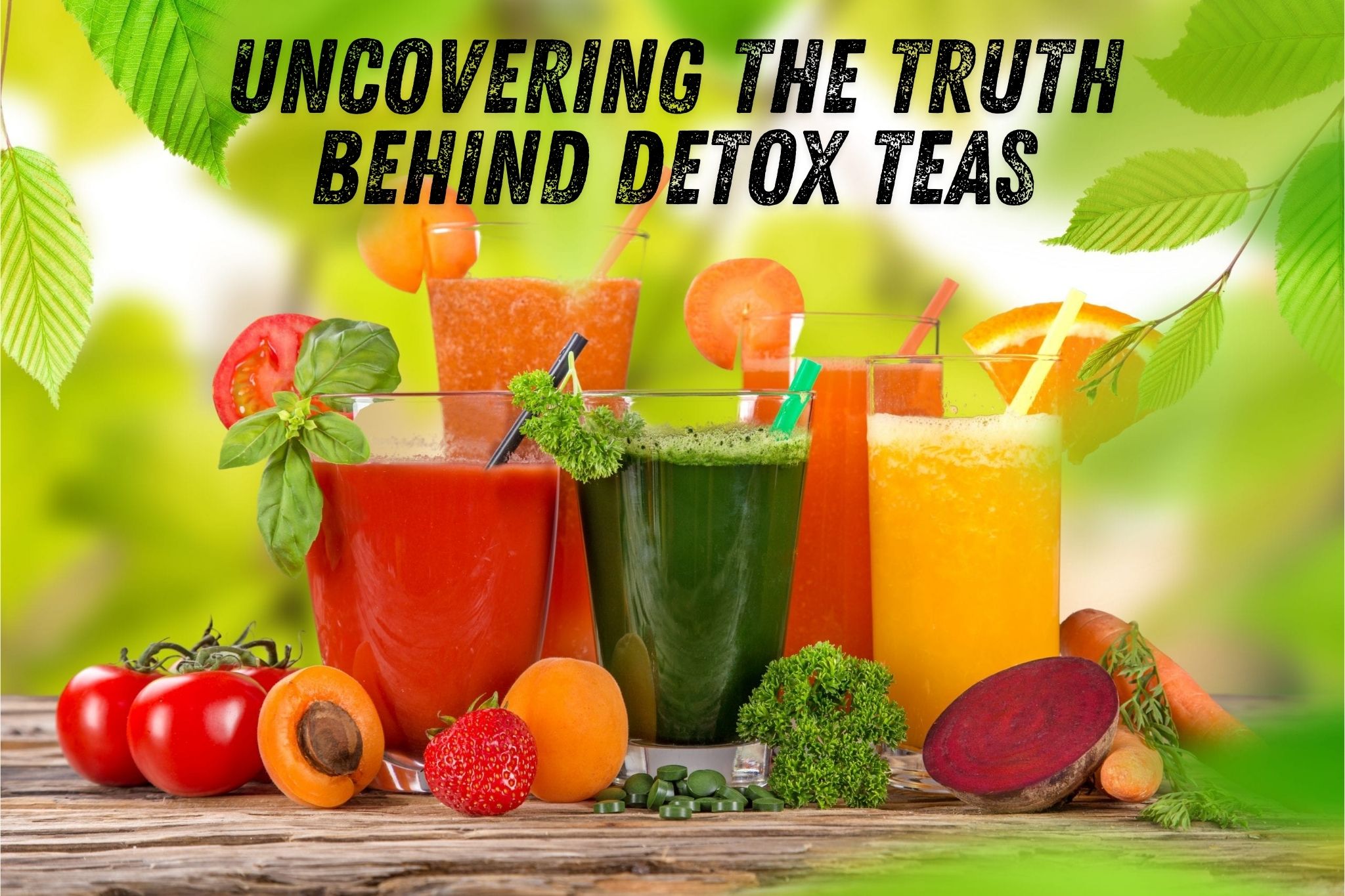 Sipping Away Pounds: Uncovering the Truth Behind Detox Teas