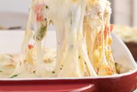 Hearty Philly Chicken Cheesesteak Bake