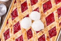 Sweet Cherry Slab Pie