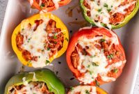 Hearty Turkey Pepper Boats