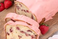 Strawberry Bliss Pound Cake