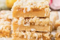 Zesty Lemon Streusel Bars