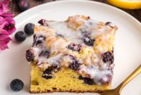 Zesty Lemon Blueberry Cake