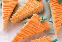 Carrot Patch Krispie Treats