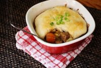 Hearty Beef and Biscuit Pot Pie