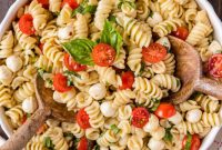 Sun-Kissed Caprese Pasta Salad
