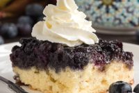 Blueberry Upside Down Cake