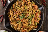 Sizzling Chicken Fajita Skillet