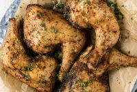 Perfectly Smoked Chicken Quarters