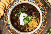 Hearty Short Rib Chili