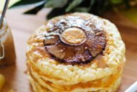 Tropical Pineapple Stacks with Velvety Coconut Drizzle