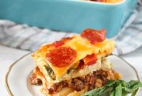 Pizza Lasagna Bake