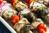 Juicy Grilled Chicken Kabobs