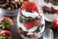 Artisan Dark Chocolate Granola Parfaits