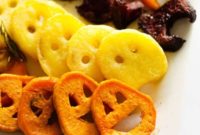 Ghoulish Roasted Vegetables