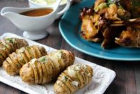 Crispy Hasselback Potatoes