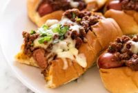 Perfect Oven Chili Dogs