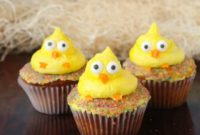 Chirpy Easter Cupcakes