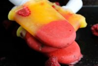 Refreshing Raspberry Mango Pops