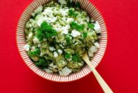 Zesty Chimichurri Orzo Salad