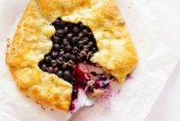 Rustic Lemon Blueberry Galette