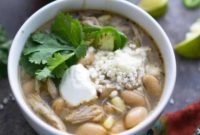 Creamy Slow Cooker White Chicken Chili
