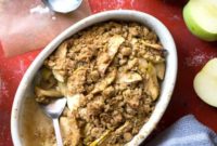 Golden Apple Crisp Perfection