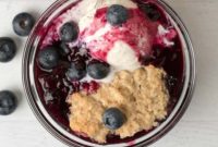 Heavenly Blueberry Cobbler