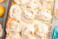 Sunshine Lemon Sweet Rolls
