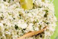 Chipotle Style Cauliflower Rice
