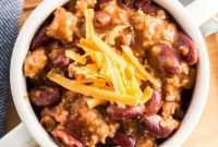 The Ultimate Homemade Chili