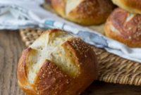 Soft Pretzel Rolls