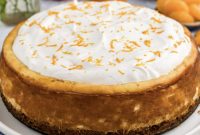 Zesty Mandarin Cheesecake
