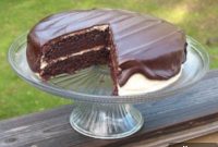 Double Peanut Butter Chocolate Cake
