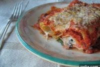 Savory Prosciutto Manicotti Bake