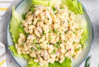 Creamy Tuna Pasta Salad