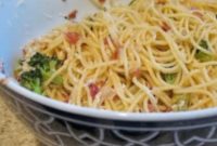 Spaghetti with Crispy Pancetta and Broccoli