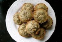 Moist Vanilla Zucchini Muffins