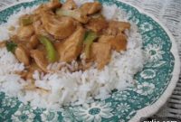 Vibrant Scallion Chicken Stir Fry