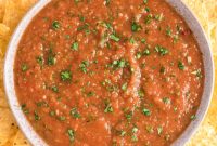 Restaurant-Quality Salsa at Home