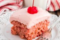 Decadent Cherry Cake with Luscious Cherry Frosting