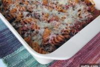 Savory Italian Sausage Rotini Casserole