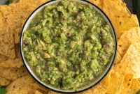 Tomatillo Onion Avocado Salsa