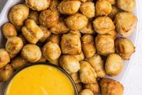 Golden Air Fryer Pretzel Bites