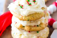 Festive Cake Mix Confetti Cookies
