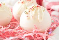 Indulgent Strawberry White Chocolate Hot Cocoa Bombs