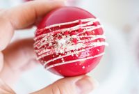 Crimson Velvet Hot Cocoa Bombs