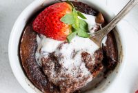 Gooey Air Fryer Brownies