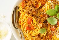 Easy Instant Pot Spaghetti and Meat Sauce