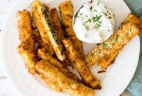 Crispy Air Fryer Zucchini Fries